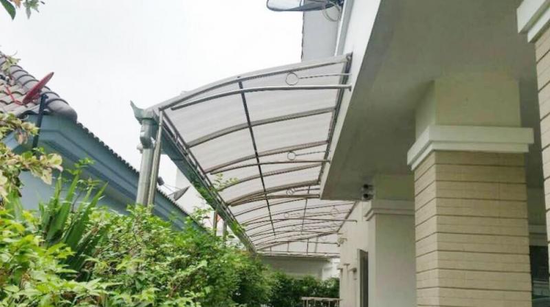 ประตูสแตนเลสผสมไม้ - อนันต์การช่าง