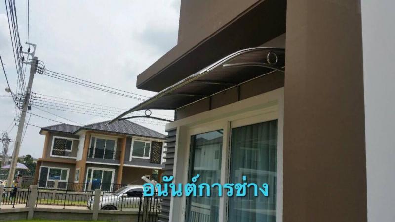 ประตูสแตนเลสผสมไม้ - อนันต์การช่าง