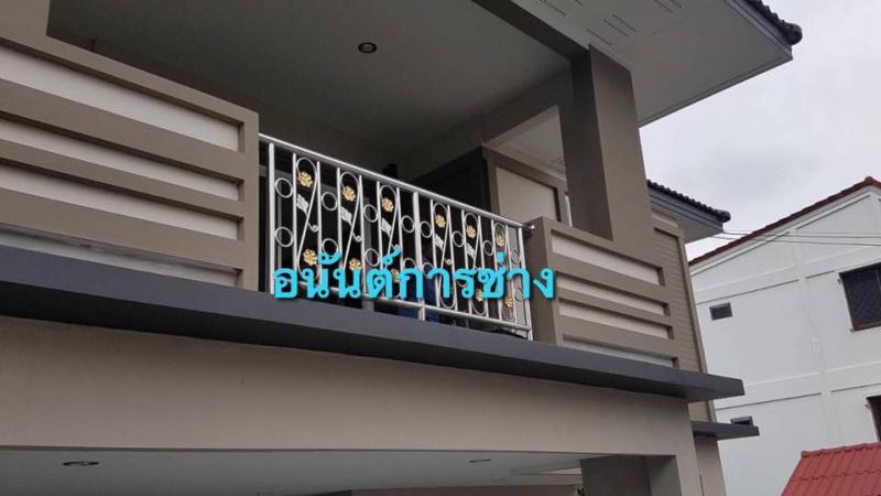 โครงหลังคาเมทัลชีทและกันสาด - อนันต์การช่าง